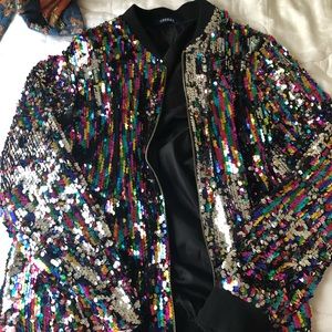 Sequin jacket